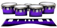 Ludwig Ultimate Series Tenor Drum Slips - Amethyst Haze (Purple)