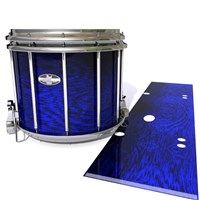Pearl Championship CarbonCore Snare Drum Slip - Andromeda Blue Rosewood (Blue)
