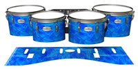 Pearl Championship Maple Tenor Drum Slips - Blue Cosmic Glass (Blue)