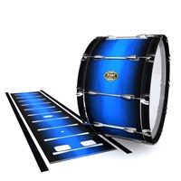 Tama Marching Bass Drum Slip - Azure Stain Fade (Blue)