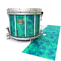 Tama Marching Snare Drum Slip - Aqua Cosmic Glass (Aqua)