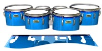 Yamaha 8200 Field Corps Tenor Drum Slips - Bermuda Blue (Blue)