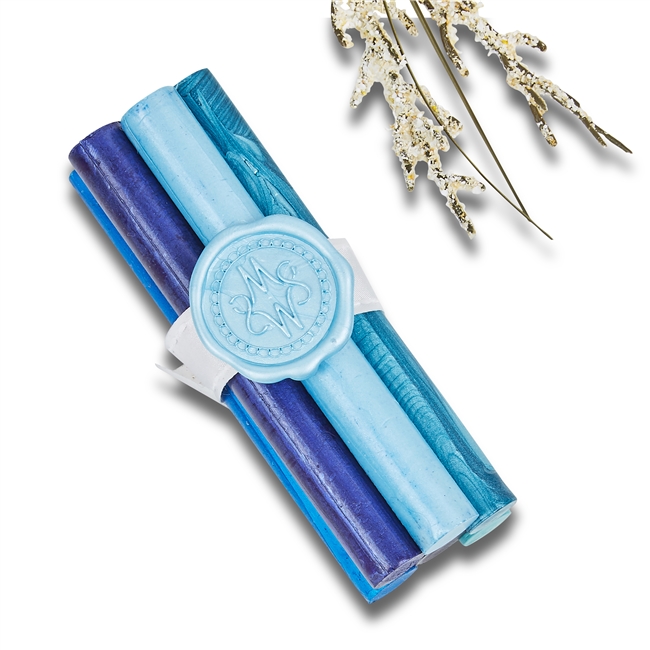 Premium Glue Gun Sealing Wax Sticks-Bulk- ORDER BY COLOR-Blue Shades