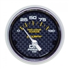 Auto Meter 200758-40 Oil Pressure Marine Carbon Fiber Gauge