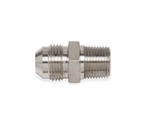 -12 AN to 3/4 NPT Stainless Steel Straight Adapter Fitting