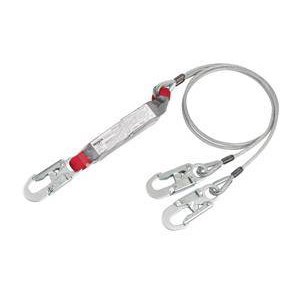 Protecta 1340451 Pro Pack Style Shock Absorbing Cable Lanyard