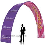 20 ft Arch EuroFit Tension Fabric Display