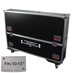 50" - 55" LCD/Plasma Road Case -  Flat Panel Monitor Gator Case
