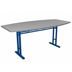 Portable Trade Show 6ft Arc Side Conference Table