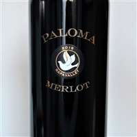750ml bottle of 2016 Paloma Vineyards Merlot from the Spring Mountain District of Napa Valley California