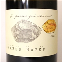 750ml bottle of 2021 Shared Notes Les Pierres Qui Decident sauvignon blanc from the Russian River Valley of Sonoma County California