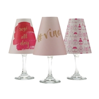 RosÃ© All Day White Wine Glass Shades by di Potter