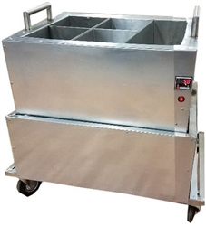 Portable Wax Hands Cart for Hands of Wax & Wax Hands with 5 Chambers