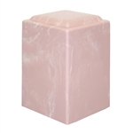 Pink Agean Cultured Marble Urn