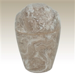 Syrocco Small Grecian Cultured Marble Urn