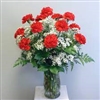 A Dozen Carnations