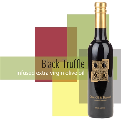 Bottle of Black Truffle Extra Virgin Olive Oil