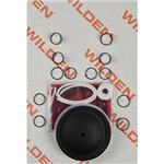 Wilden 01-9805-55-203 Wet Kit, 1/2'' Original Clamped, All Plastics, PTFE w/Santiflex Back-up (1/2'' O/P/TSU)