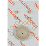 Wilden 01-9805-58 Wet Kit, 1/2'' Original Clamped, All Plastics, Wil-Flex (1/2'' O/P/WFS)
