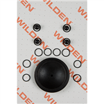 Wilden 01-9815-52 Wet Kit, 1/2'' Advance Bolted, All Plastics, Buna-N (1/2'' A/P/BNS)