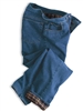 Full Blue Men's Flannel Lined Denim Jean