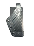 UNCLE MIKES PRO-2 DUTY HOLSTER, LEVEL 2, SIZE 25, BASKETWEAVE, RH