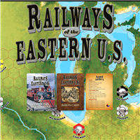 Railways Updated Map & Cards - Eastern U.S.