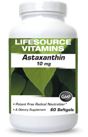 Astaxanthin 10 mg - 60 Softgels - Non GMO
