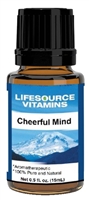 Cheerful Mind Blend - 0.5 fl oz-  LifeSource Essential Oils