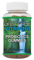 Probiotic Gummies ORGANIC  (Strawberry Flavor) - 60 Gummies - All Ages