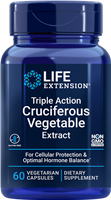Life Extension - Triple Action Cruciferous Vegetable Extract - 60  Vegetarian Capsules