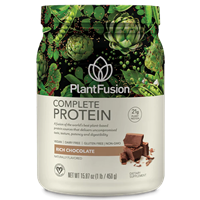 PlantFusion- Vegan Protein Powder - Rich Chocolate - 1 lb