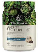 PlantFusion- Vegan Protein Powder - Cookies and Cream- 1 lb