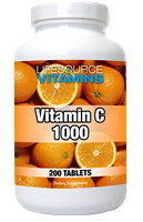 Vitamin C 1000 mg 200 Tabs VALUE SIZE
