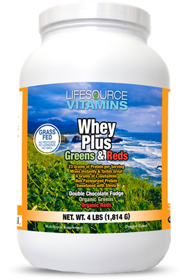 Whey Plus w/ Phyto Greens & Phyto Reds Powder - ORGANIC - 4 lbs.
