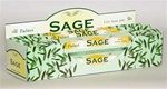 Wholesale Tulasi Sage Incense - 20 Sticks Hex Pack