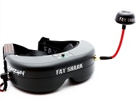 Fat Shark Teleporter V4 Video Headset with Head Tracking (SPMVR1100)