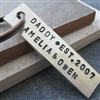 Personalized Dad's Key Chain