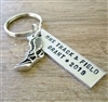 Personalized Track Key Chain