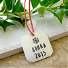 Personalized Boy's Christmas Ornament