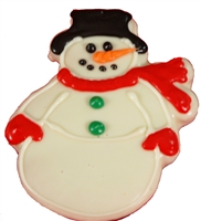 Hand Dec. Cookies - Frosty The Snowman