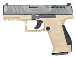 Walther PDP Compact 4" FDE Optics Ready 15+1 Capacity 9mm 2858444