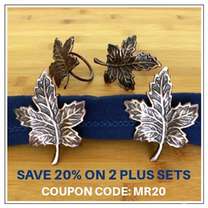 Maple Leaf Napkin Ring  Coupon