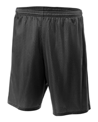 A4 Style NM5019 - 9" Utility Mesh Short