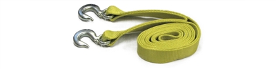 2" x 25' Recovery Tow Strap with Tow Hooks