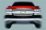 07-08 Chevy Silverado HD Racer Stainless Steel Grille by Putco