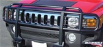 HUMMER H3/H3T Double-Tier Brush Guard With Inserts Black by RealWheels