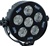 Solstice S6100 6" Round LED Light - by Vision X