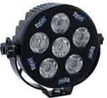 Solstice S6100 6" Round LED Light - by Vision X