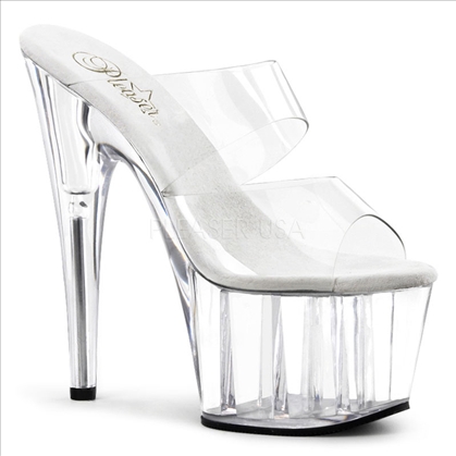Clear With Clear Vamp Sexier Stiletto Heel